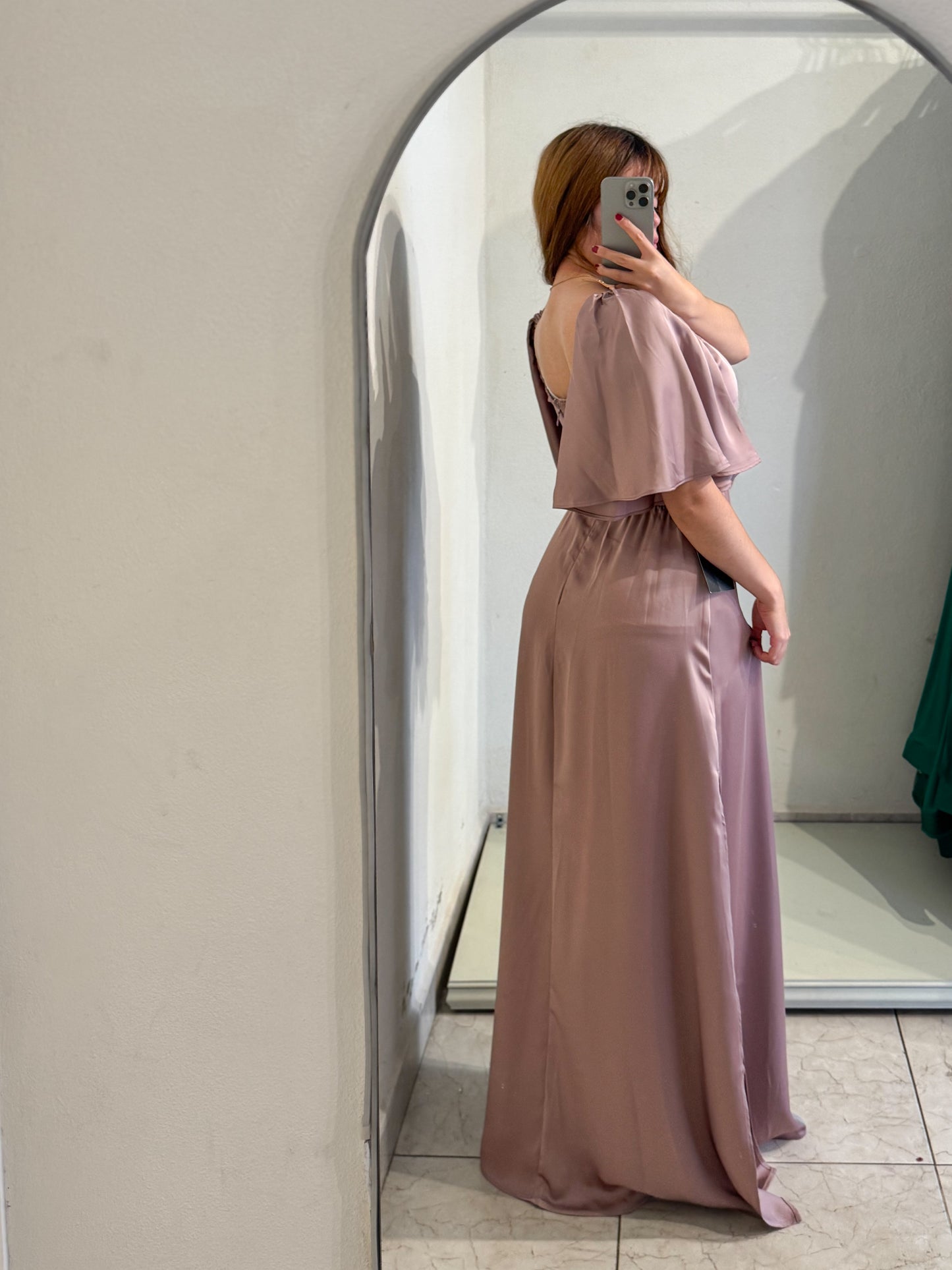 Vestido palo de rosa