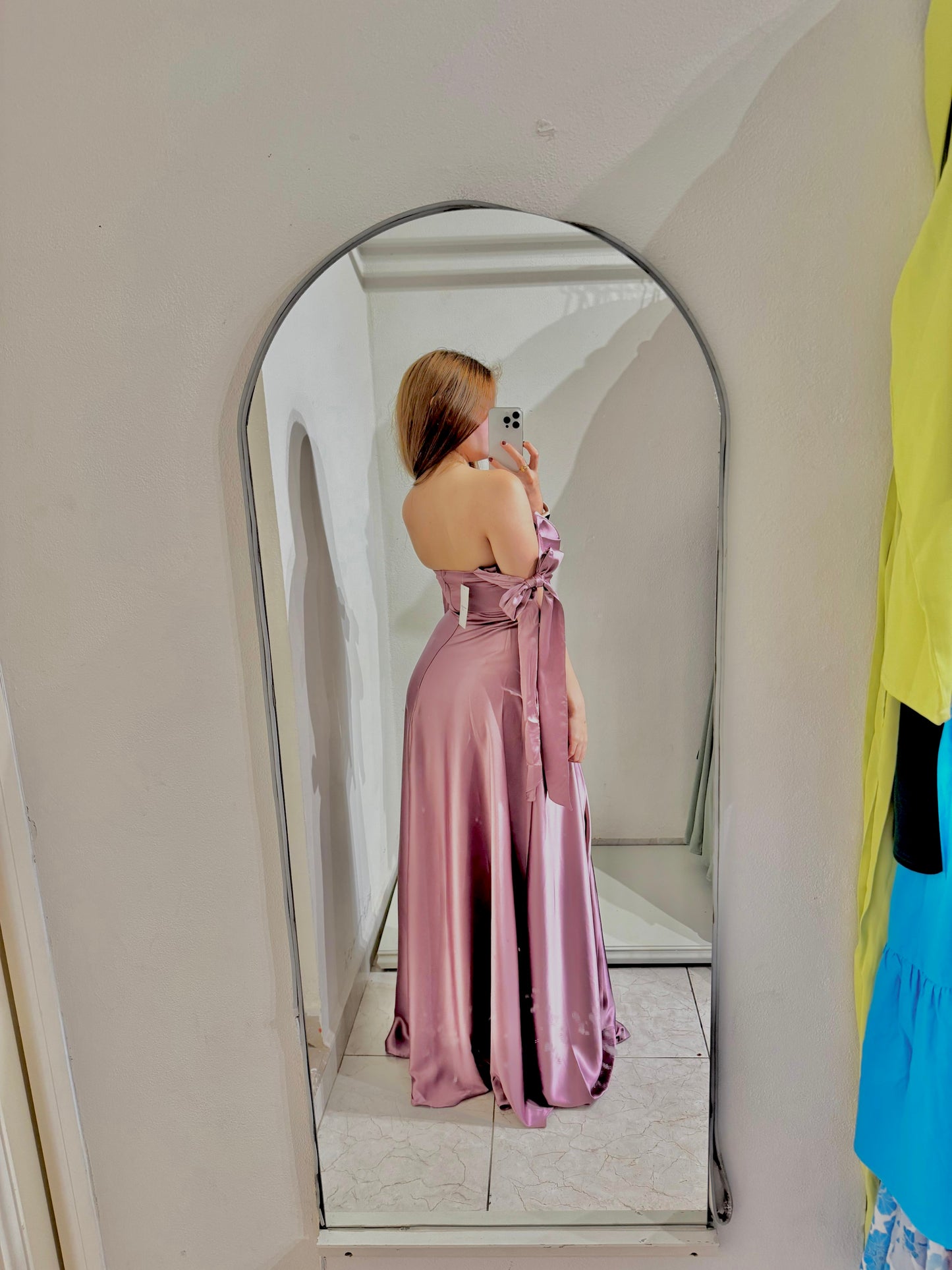 Vestido straple