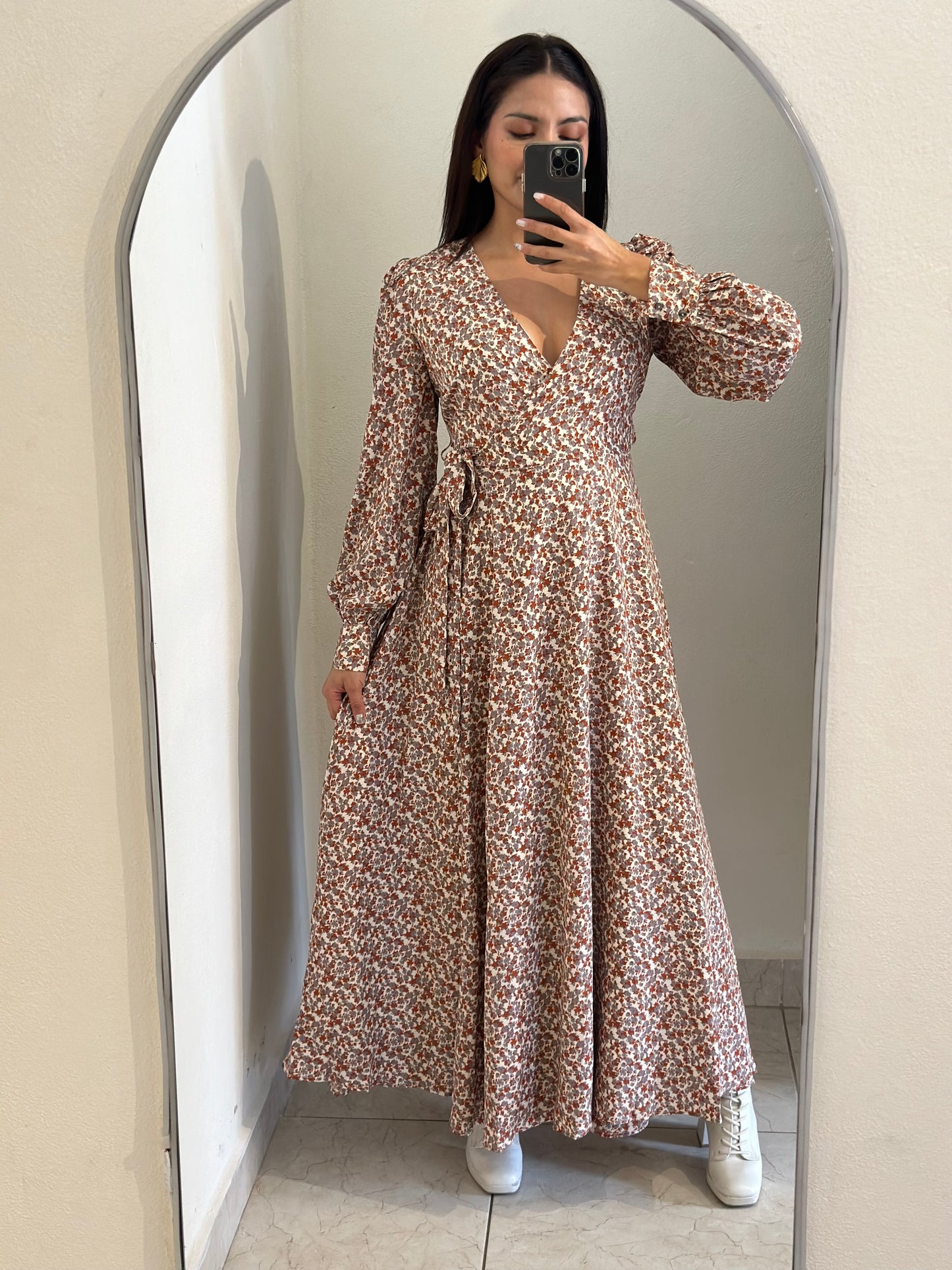 Maxi Vestido floreado