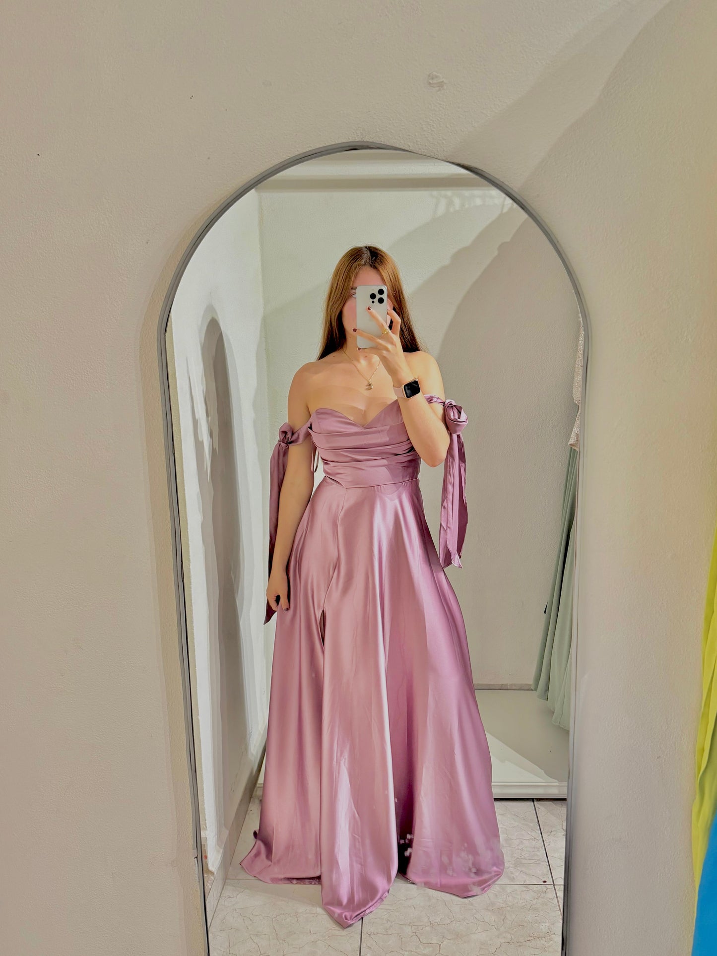Vestido straple