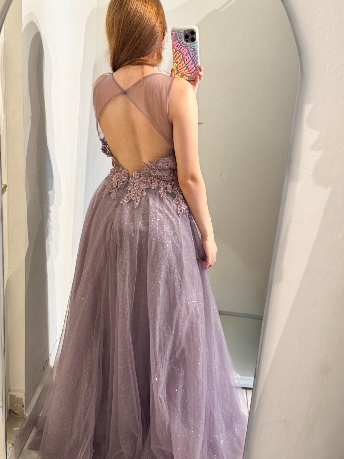 Vestido lila Tul