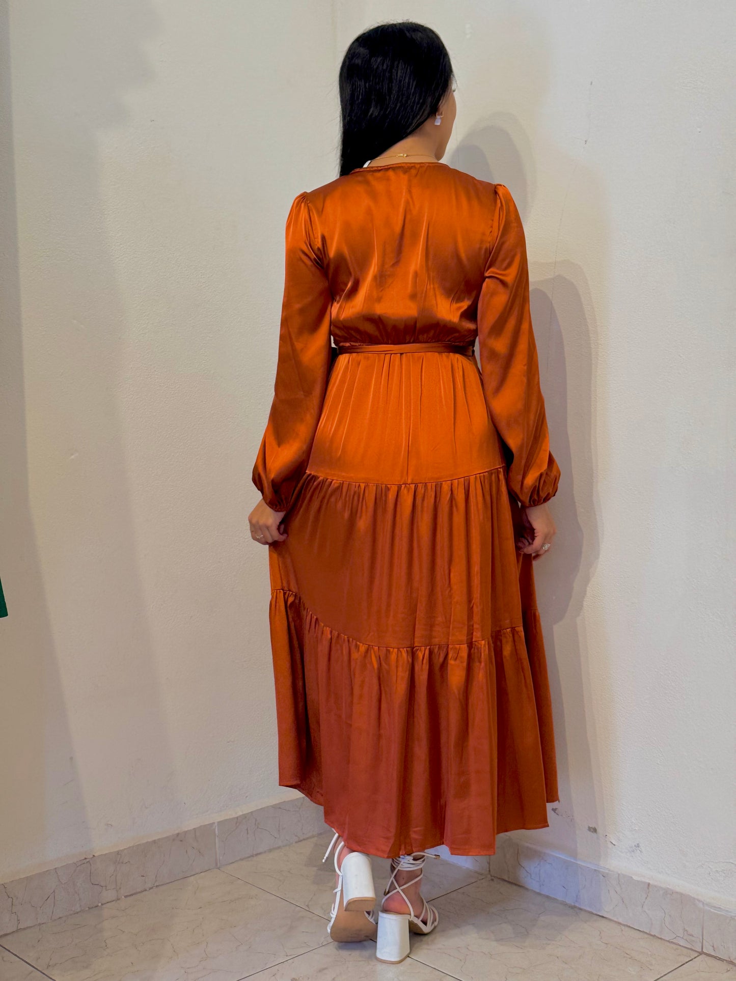 Vestido midi shedron