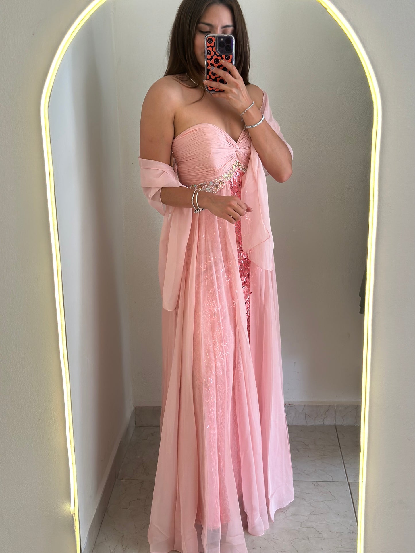 Vestido rosa