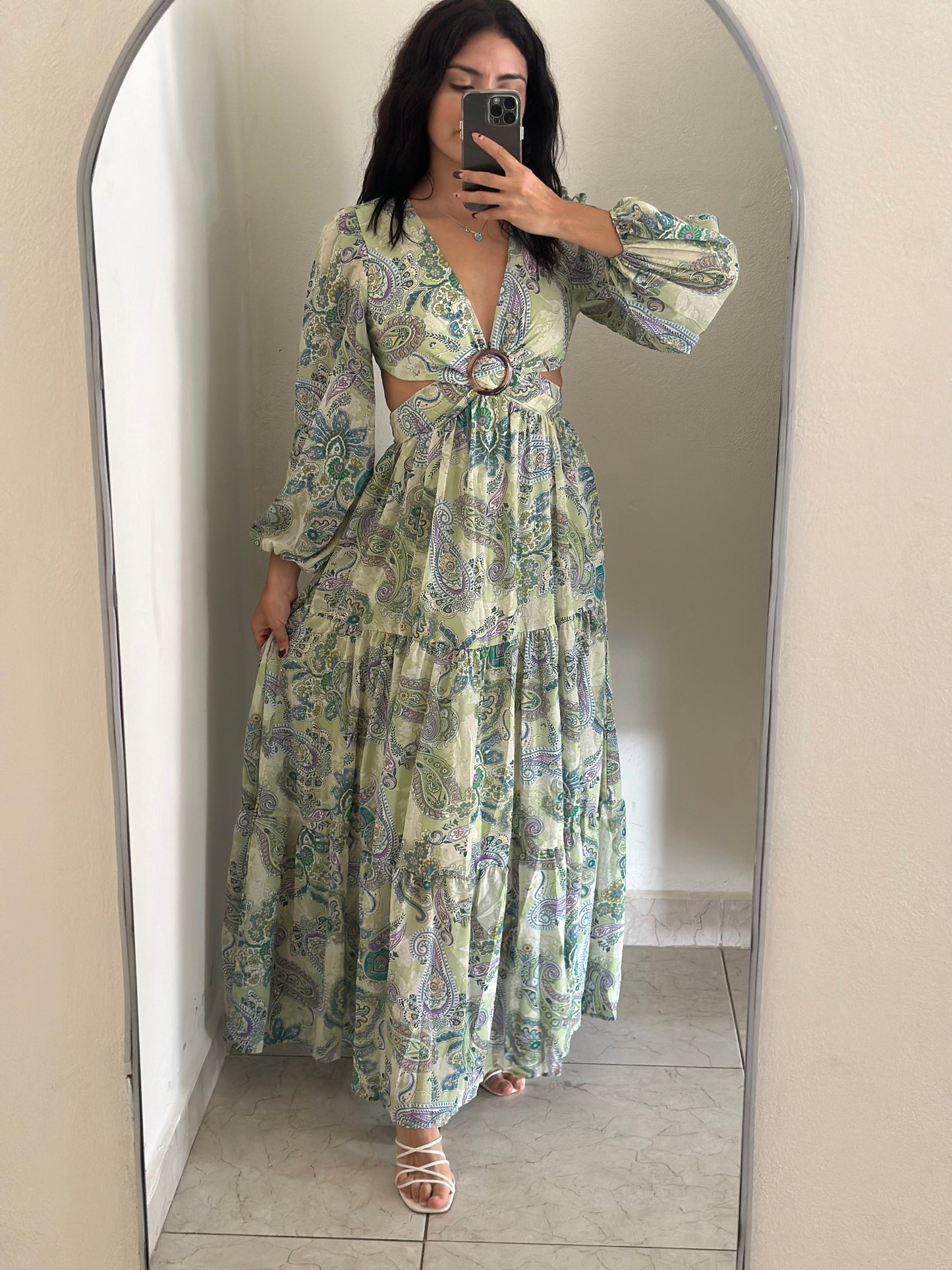 Maxi Vestido cutout