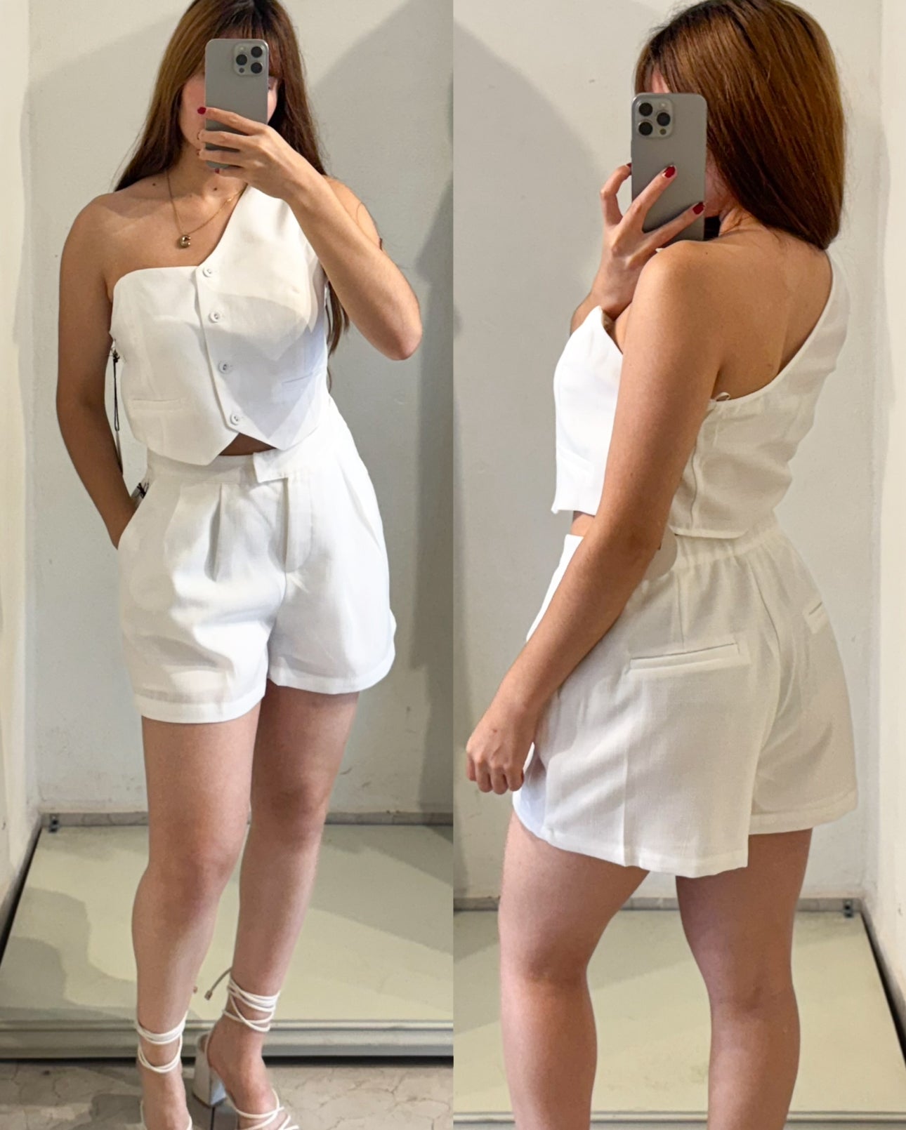Set chaleco y short