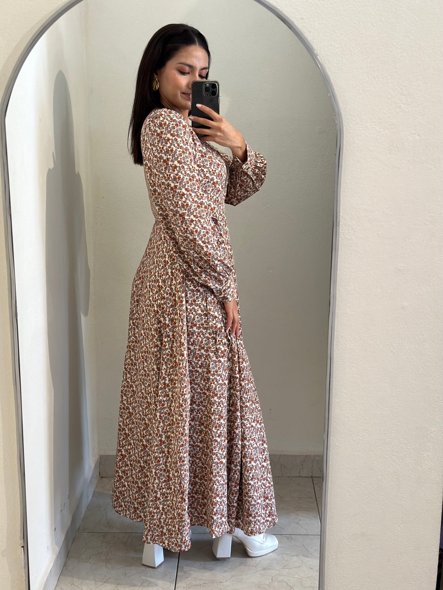 Maxi Vestido floreado