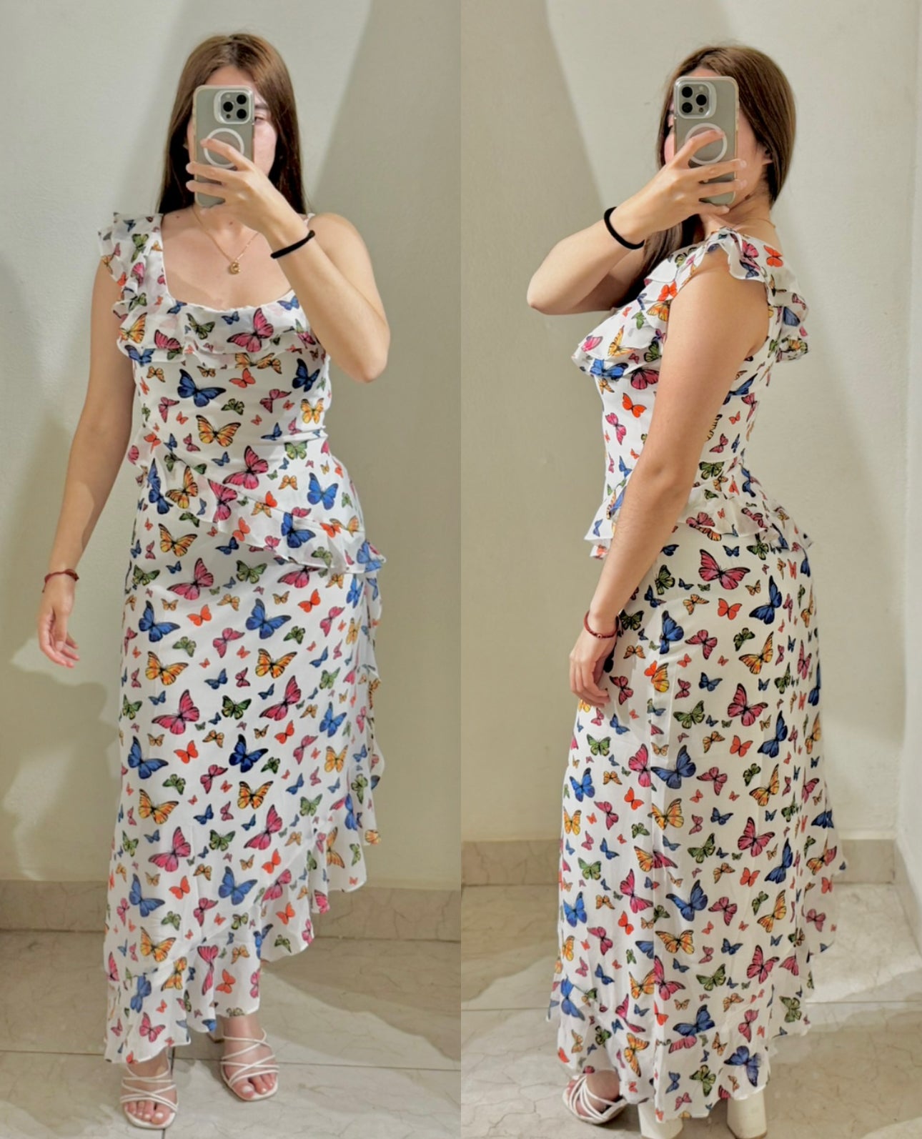 Vestido mariposa