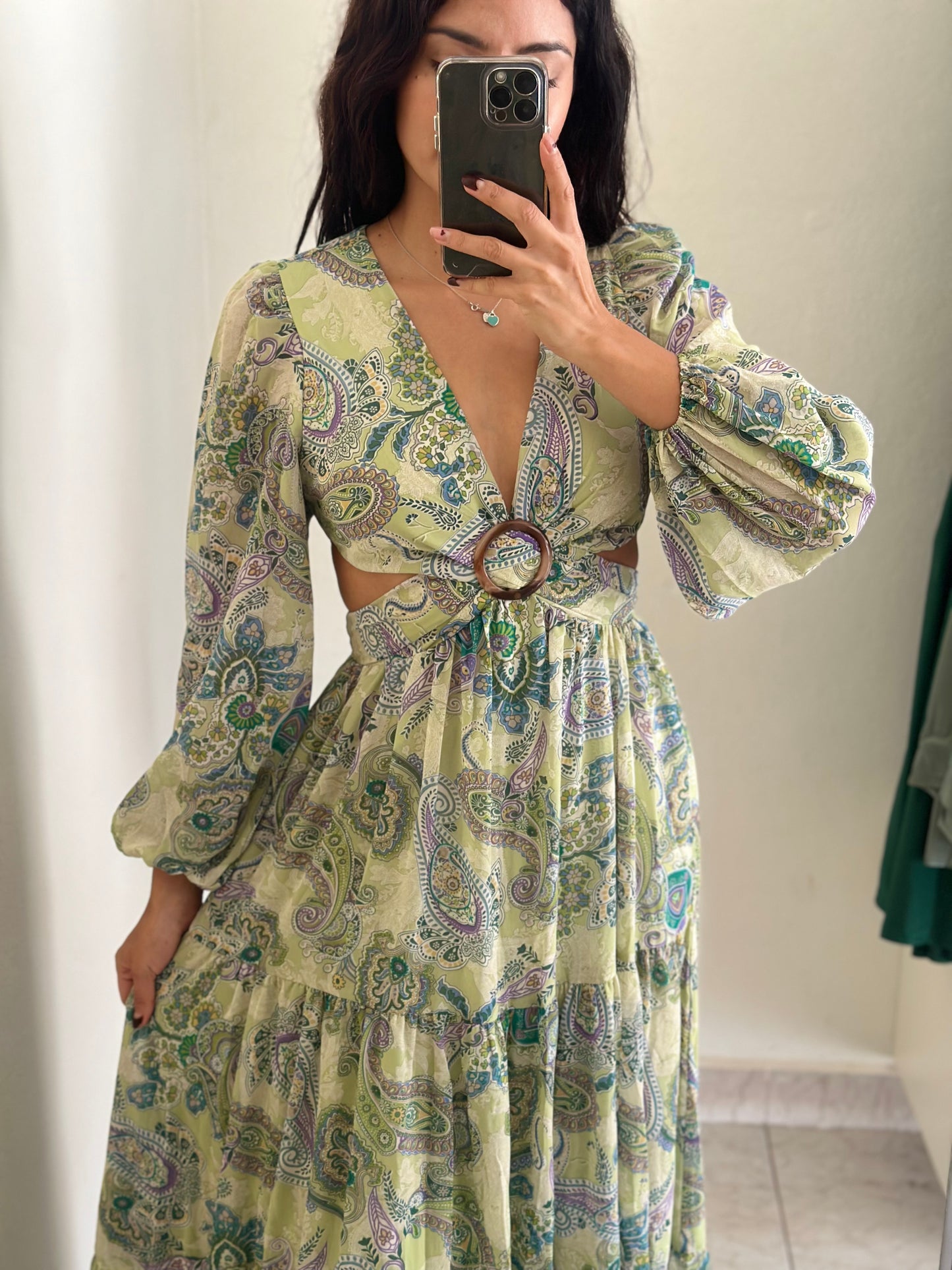 Maxi Vestido cutout