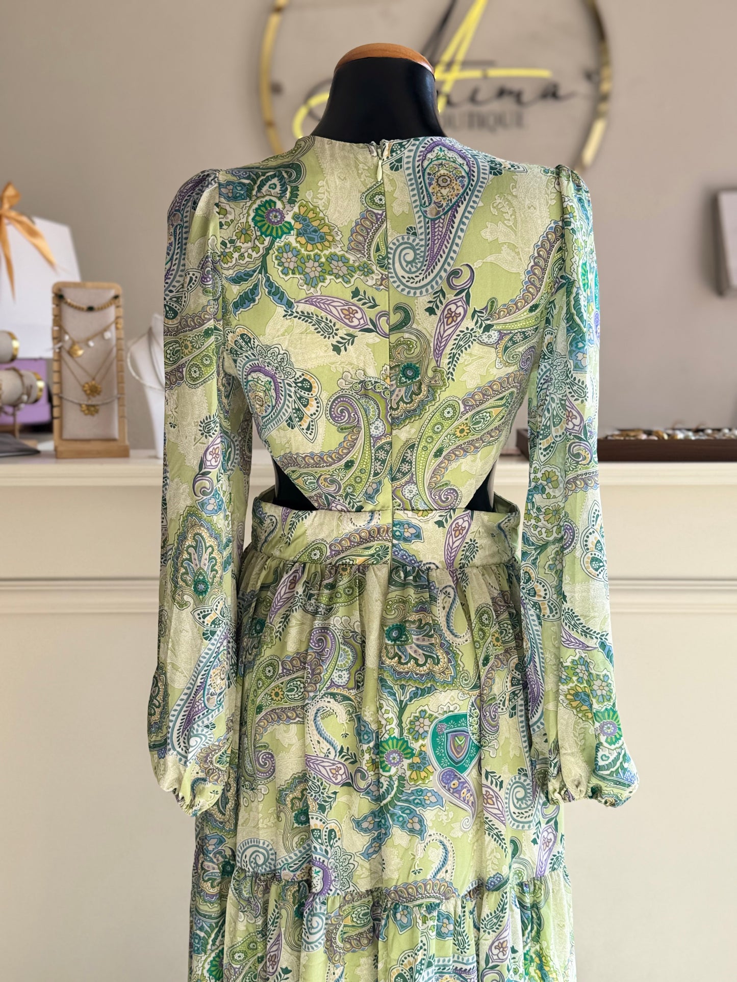 Maxi Vestido cutout