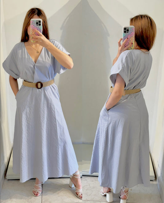 Vestido tallas azul