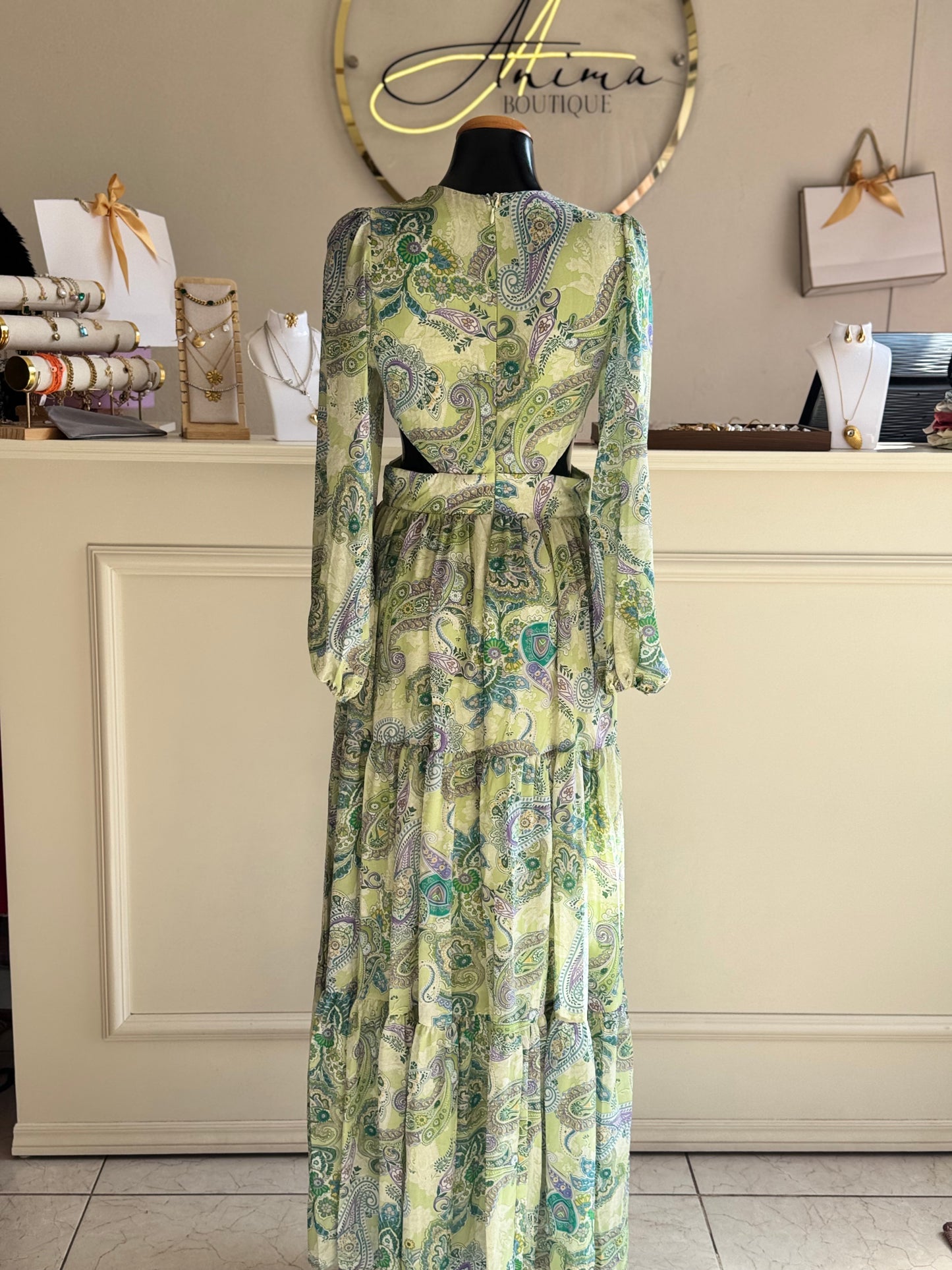 Maxi Vestido cutout