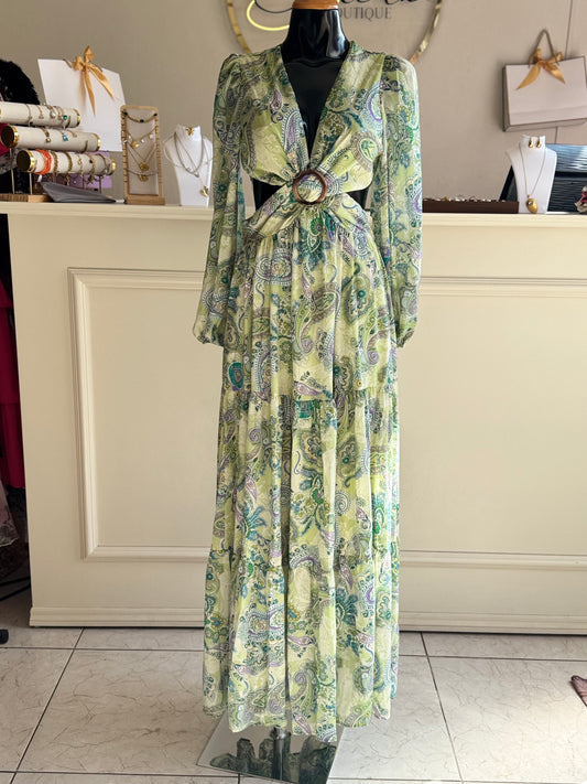 Maxi Vestido cutout
