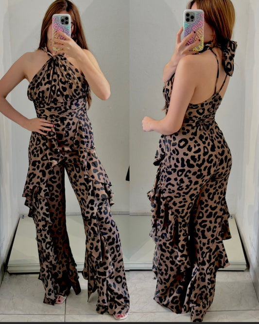 Palazzo animal print
