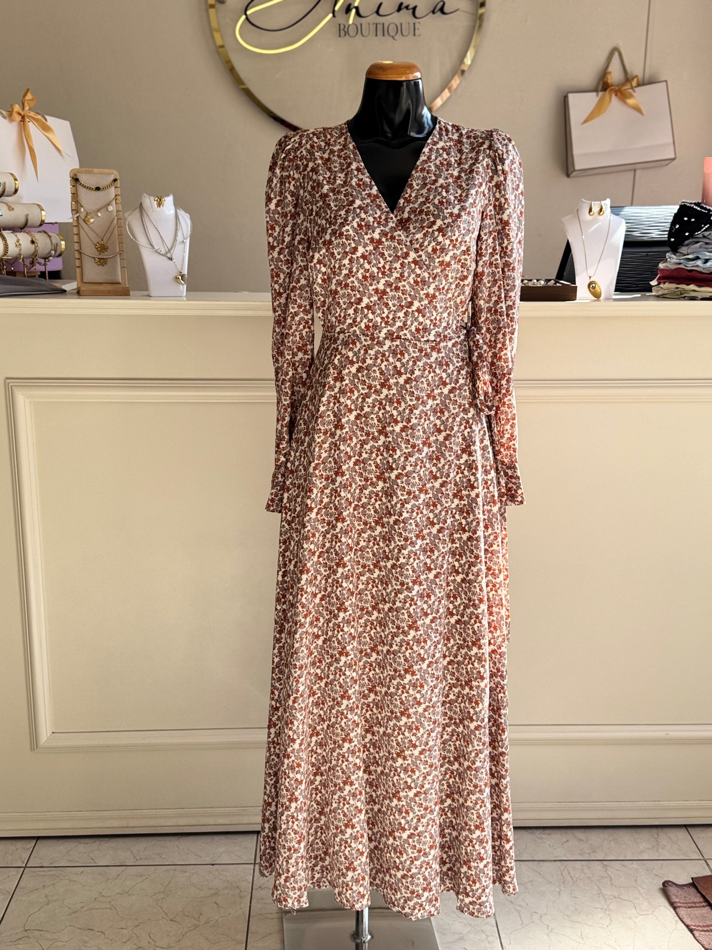 Maxi Vestido floreado