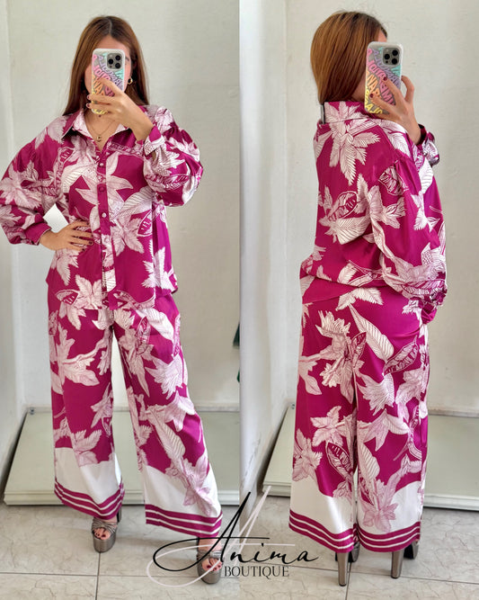 Conjunto Flores buganvilia