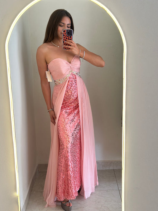 Vestido rosa
