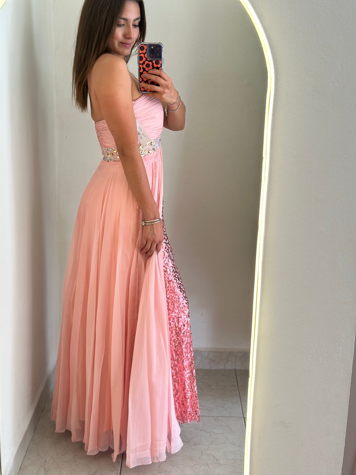 Vestido rosa