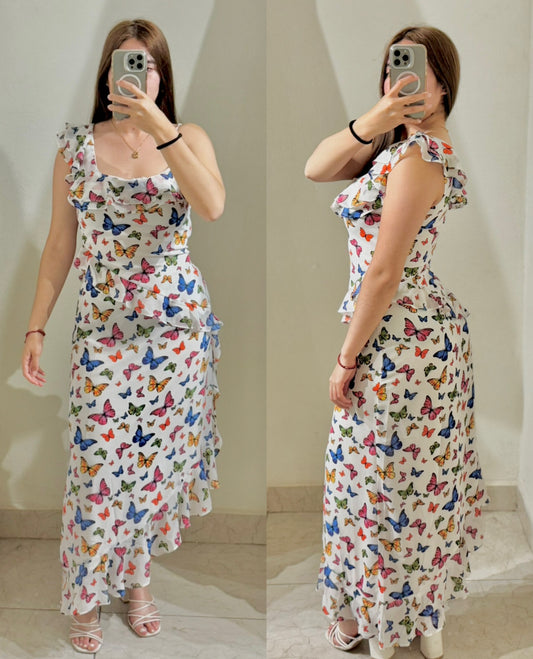 Vestido mariposa