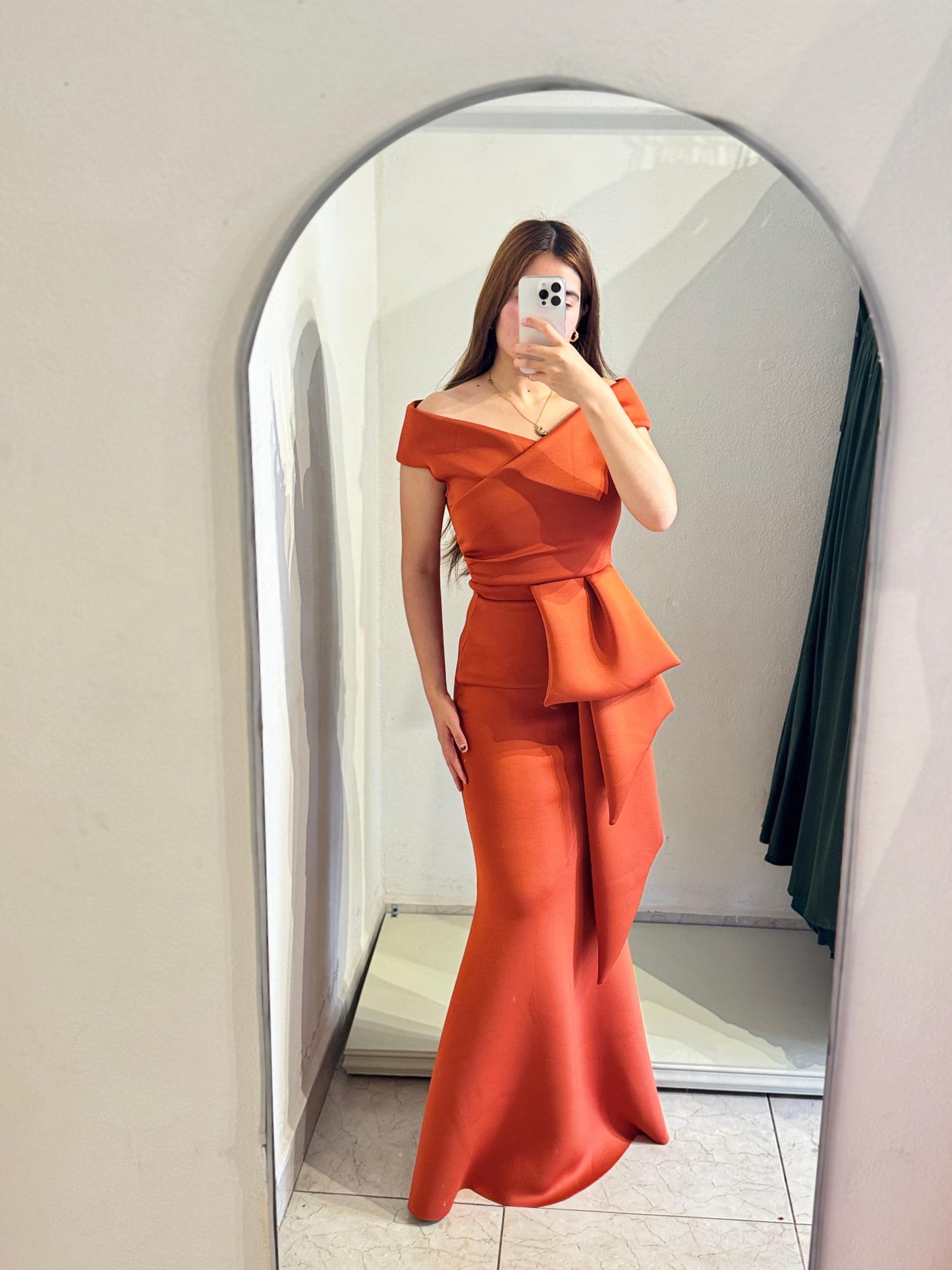 Vestido chedron corte