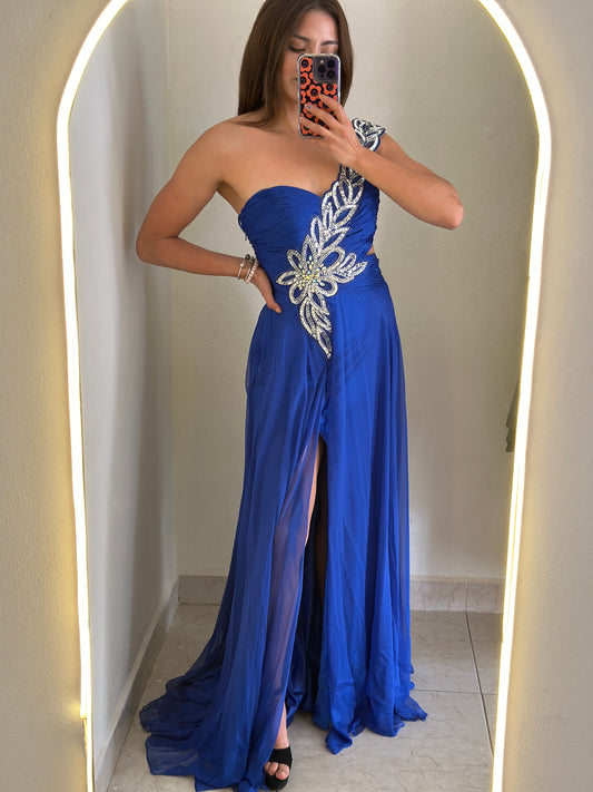 Vestido tirante de lentejuela