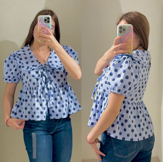 Blusa lunares