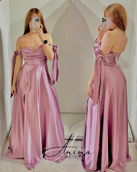 Vestido straple
